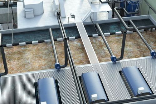 MBBR biofilter in aquaculture RAS system