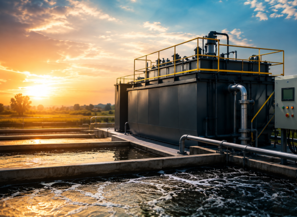 compact MBBR wastewater treatment plant