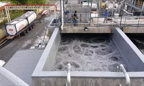 MBBR aeration system in wastewater treatment